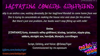 Lactating Cowgirl Girlfriend | Erotic Audio Play by Oolay-Tiger